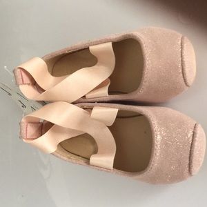 Janie and Jack Ballet Slipper Shoe